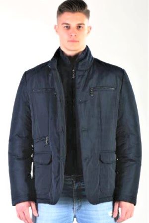 ZLU-03 Giaccone con Paramontura Staccabile e Imbottitura Termica